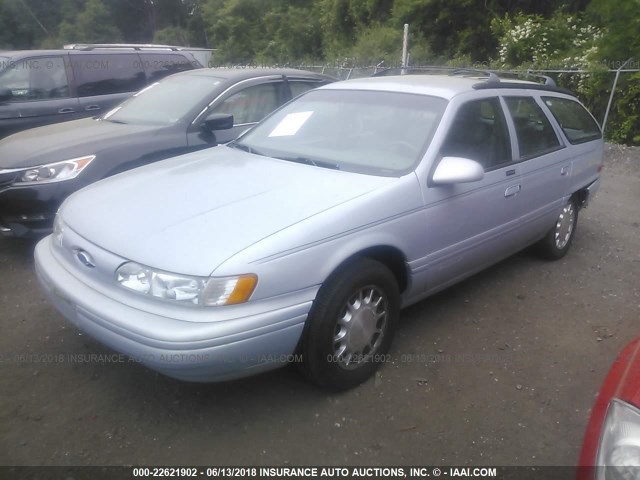 1FALP5842RA168197 - 1994 FORD TAURUS LX SILVER photo 2