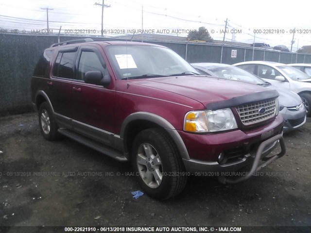 1FMZU64K73UC43422 - 2003 FORD EXPLORER EDDIE BAUER RED photo 1