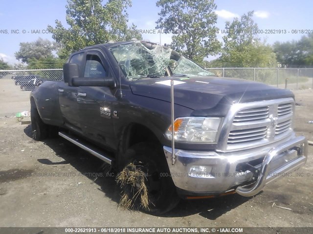 3C63RRHL6FG625441 - 2015 RAM 3500 SLT GRAY photo 1