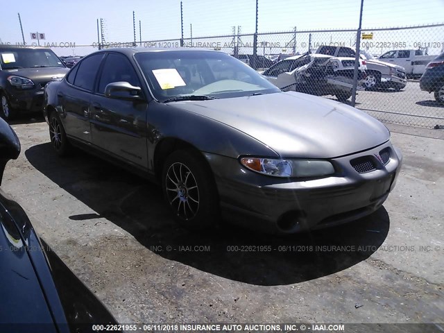 1G2WK52JX1F222894 - 2001 PONTIAC GRAND PRIX SE 灰色 照片 1
