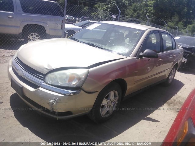 1G1ZT54834F140826 - 2004 CHEVROLET MALIBU LS 棕色 照片 2