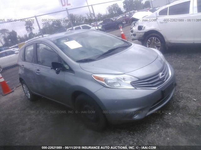 3N1CE2CP7FL374400 - 2015 NISSAN VERSA NOTE S/S PLUS/SV/SL/SR GRAY photo 1