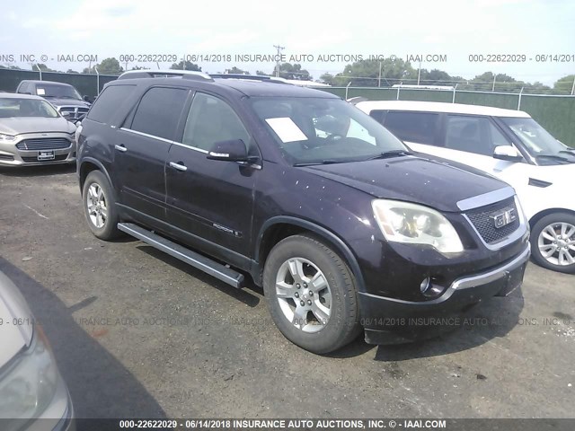 1GKER23748J149361 - 2008 GMC ACADIA SLT-1 Schwarz Foto 1