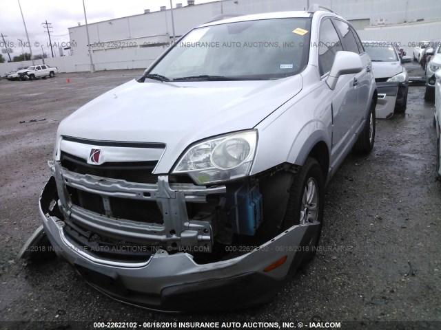 3GSCL33P49S639880 - 2009 SATURN VUE XE SILVER photo 2