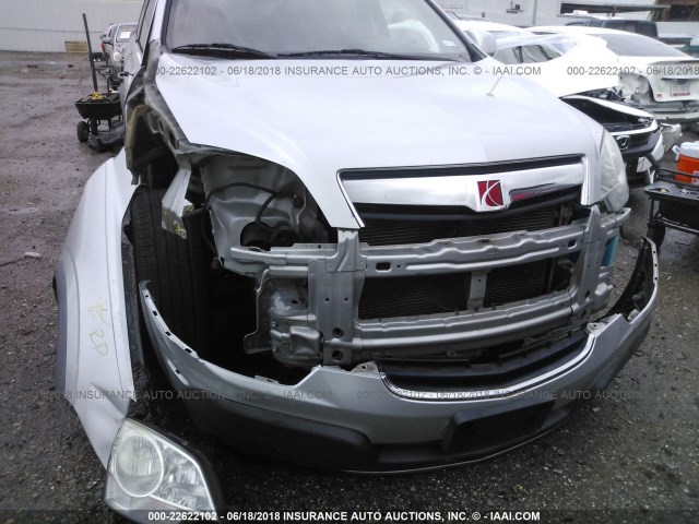 3GSCL33P49S639880 - 2009 SATURN VUE XE SILVER photo 6