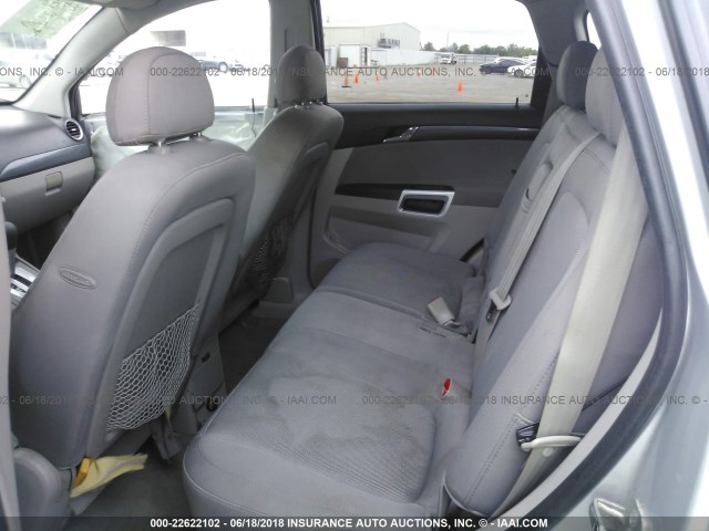 3GSCL33P49S639880 - 2009 SATURN VUE XE SILVER photo 8