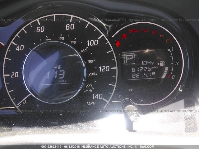 3N1CE2CP0FL449289 - 2015 NISSAN VERSA NOTE S/S PLUS/SV/SL/SR SILVER photo 7