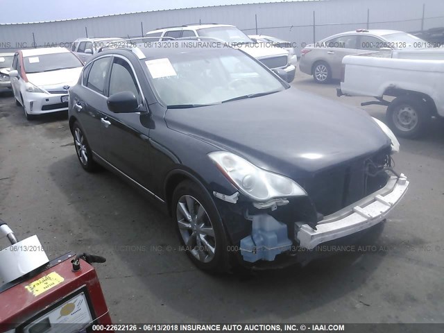 JN1AJ0HP0AM702240 - 2010 INFINITI EX35 JOURNEY BLACK photo 1