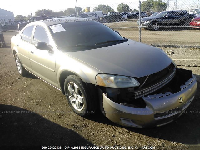 1B3EL46X02N271012 - 2002 DODGE STRATUS SE PLUS TAN photo 1