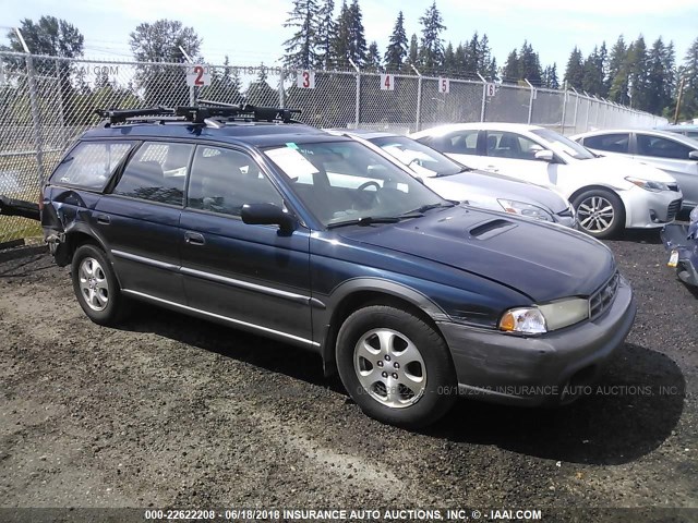 4S3BG685XX6660352 - 1999 SUBARU LEGACY OUTBACK/SSV/LIMITED/30TH BLUE photo 1