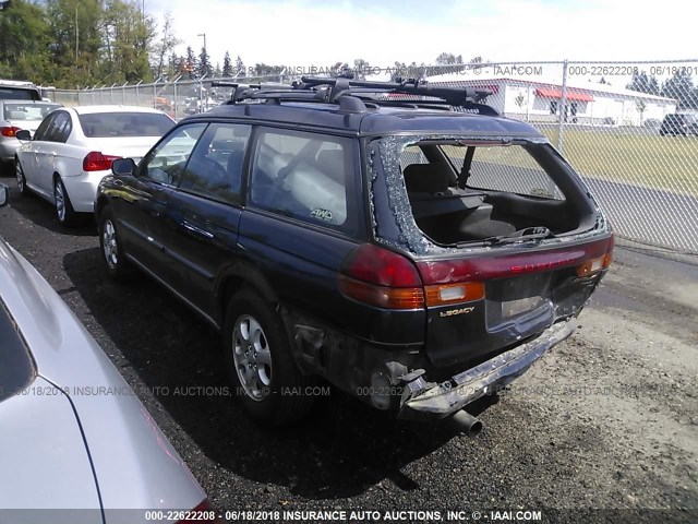 4S3BG685XX6660352 - 1999 SUBARU LEGACY OUTBACK/SSV/LIMITED/30TH BLUE photo 3