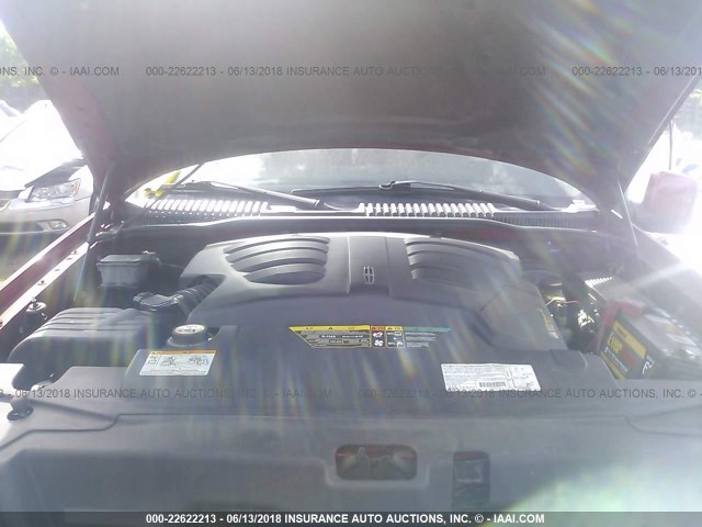 5LMEU78H93ZJ52848 - 2003 LINCOLN AVIATOR 红色 照片 10