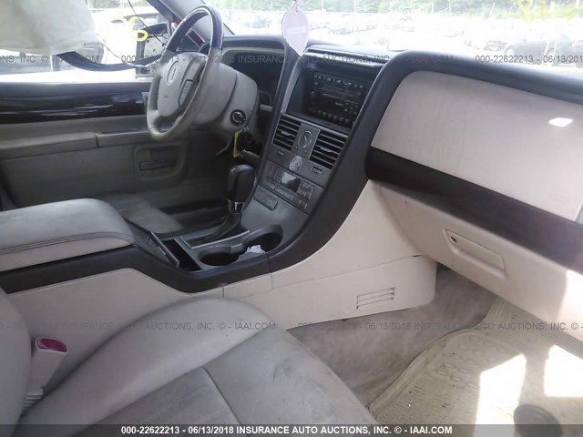 5LMEU78H93ZJ52848 - 2003 LINCOLN AVIATOR 红色 照片 5