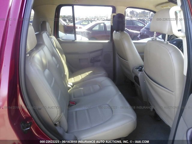 1FMZU63K95UB48364 - 2005 FORD EXPLORER XLT/XLT SPORT/NBX 红色 照片 8