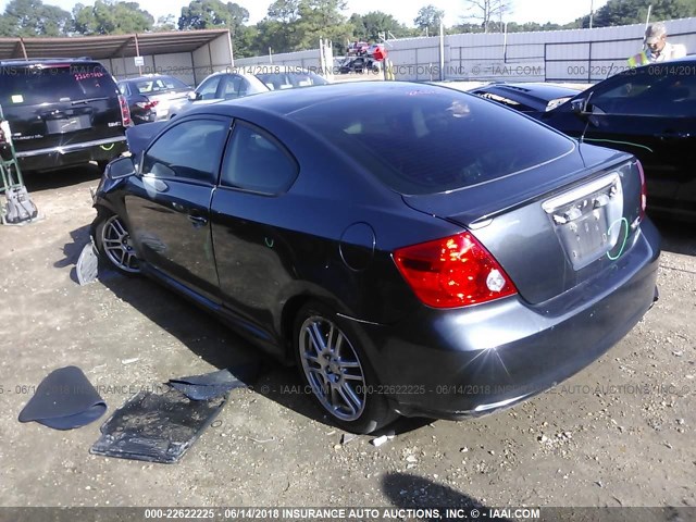 JTKDE167250032302 - 2005 TOYOTA SCION TC 蓝色 照片 3