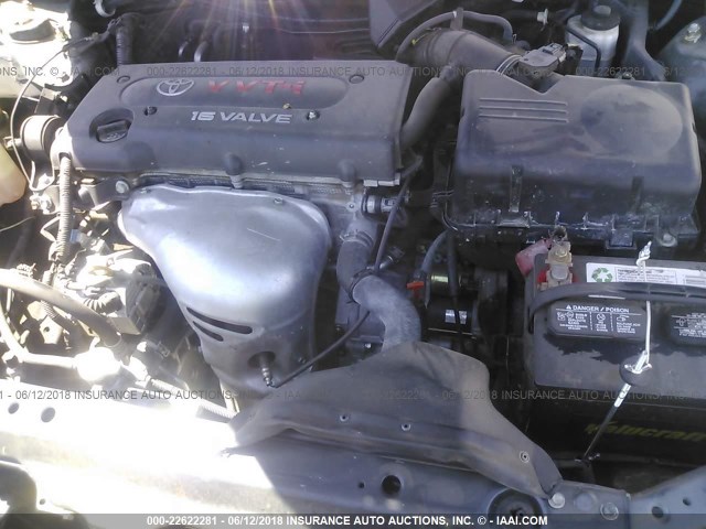 4T1BE32KX3U706864 - 2003 TOYOTA CAMRY LE/XLE/SE მწვანე ფოტო 10