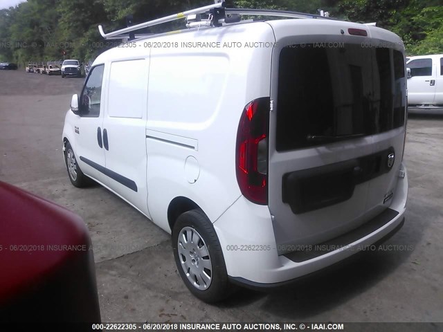 ZFBERFBT3G6C22602 - 2016 RAM PROMASTER CITY SLT 白色 照片 3