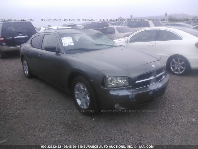 2B3KA33G08H173610 - 2008 DODGE CHARGER SXT GRAY photo 1