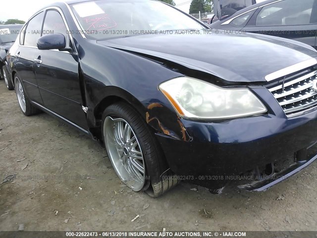 JNKAY01E07M304194 - 2007 INFINITI M35 SPORT BLUE photo 6