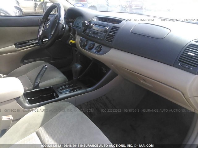 4T1BE32K72U501971 - 2002 TOYOTA CAMRY LE/XLE/SE Qızıl foto 5