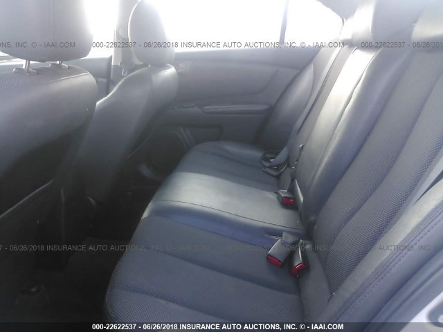 KNAGH4A85A5452319 - 2010 KIA OPTIMA EX/SX SILVER photo 8