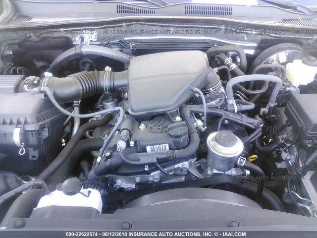 5TFSX5ENXJX058941 - 2018 TOYOTA TACOMA ACCESS CAB/SR/SR5 SILVER photo 10