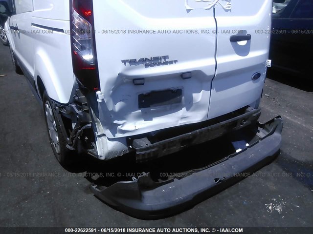 NM0LS7E73F1204894 - 2015 FORD TRANSIT CONNECT XL WHITE photo 6