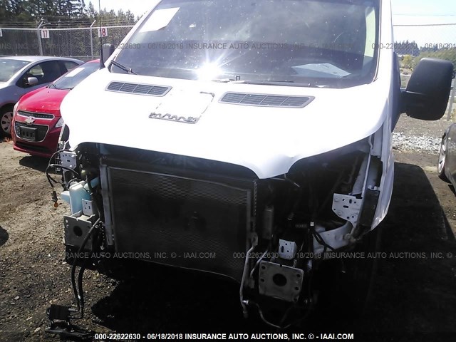 1FTNR1ZM4FKA34981 - 2015 FORD TRANSIT T-250 WHITE photo 6