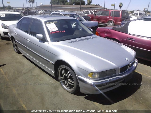 WBAGH834X1DP23561 - 2001 BMW 740 IL SILVER photo 1