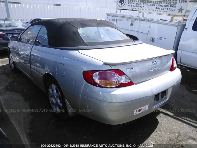 2T1FF28P93C606509 - 2003 TOYOTA CAMRY SOLARA SE/SLE Boz foto 3