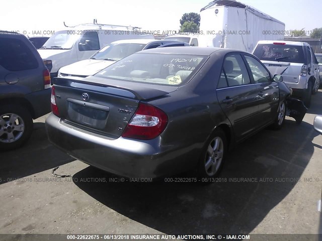 JTDBF30K720062170 - 2002 TOYOTA CAMRY LE/XLE/SE 灰色 照片 4