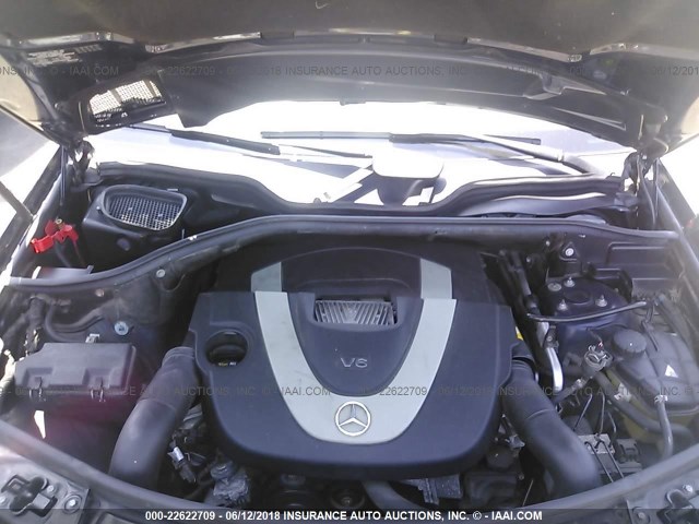 4JGBB8GB9BA629015 - 2011 MERCEDES-BENZ ML 350 4MATIC Dark Blue photo 10