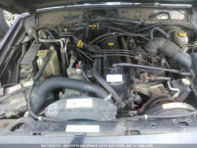 1J4FF68S2XL678074 - 1999 JEEP CHEROKEE SPORT/CLASSIC შავი ფოტო 10