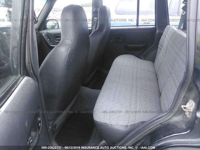 1J4FF68S2XL678074 - 1999 JEEP CHEROKEE SPORT/CLASSIC შავი ფოტო 8