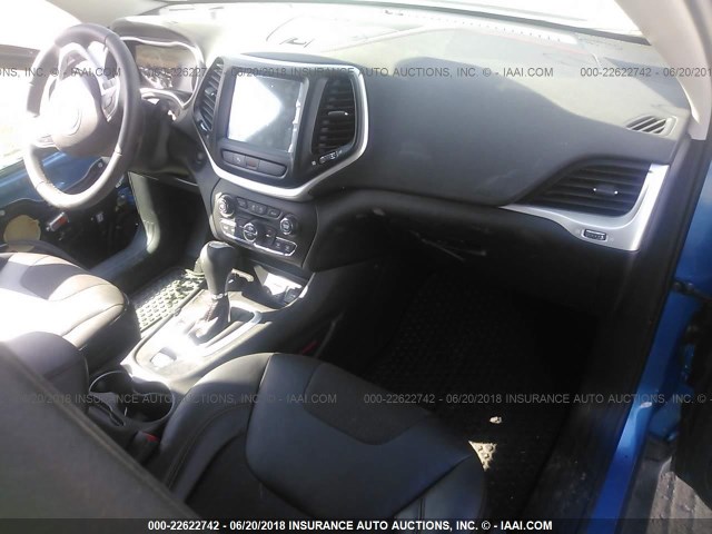 1C4PJMBX9JD533150 - 2018 JEEP CHEROKEE TRAILHAWK 蓝色 照片 5