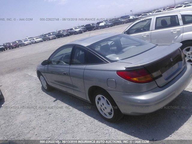 1G8ZY1278XZ232281 - 1999 SATURN SC2 SILVER photo 3