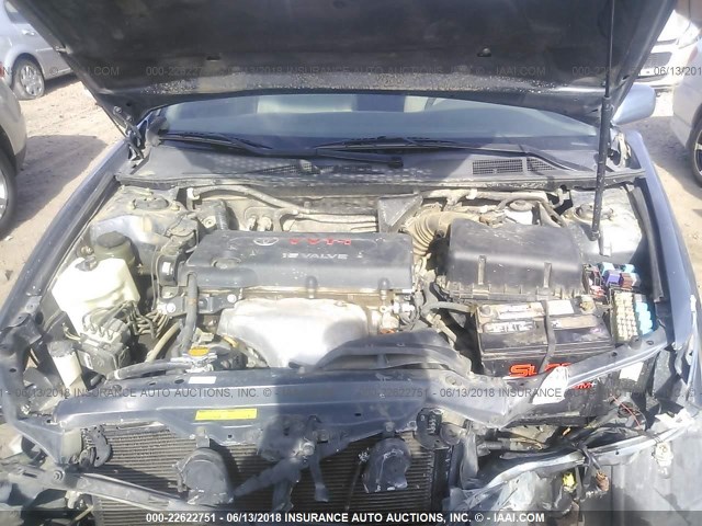 4T1BE32K24U887928 - 2004 TOYOTA CAMRY LE/XLE/SE ლურჯი ფოტო 10