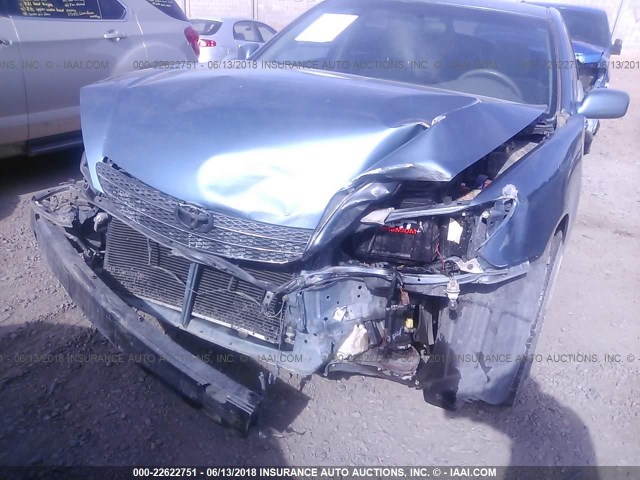 4T1BE32K24U887928 - 2004 TOYOTA CAMRY LE/XLE/SE ლურჯი ფოტო 6