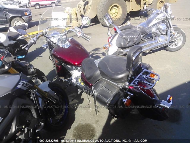JH2RC50006M203796 - 2006 HONDA VT750 C RED photo 3