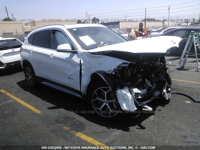 WBXHU7C37HP924673 - 2017 BMW X1 SDRIVE28I WHITE photo 1