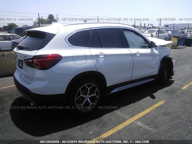 WBXHU7C37HP924673 - 2017 BMW X1 SDRIVE28I WHITE photo 4
