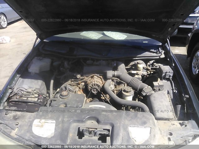 1LNHM81W1XY664890 - 1999 LINCOLN TOWN CAR EXECUTIVE Зеленый фото 10