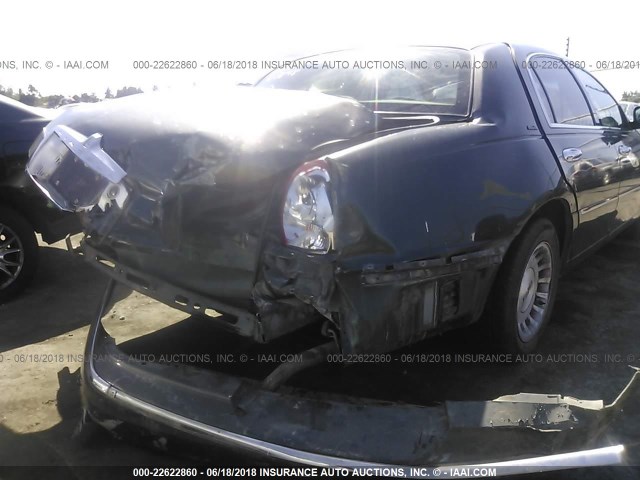 1LNHM81W1XY664890 - 1999 LINCOLN TOWN CAR EXECUTIVE Зеленый фото 6