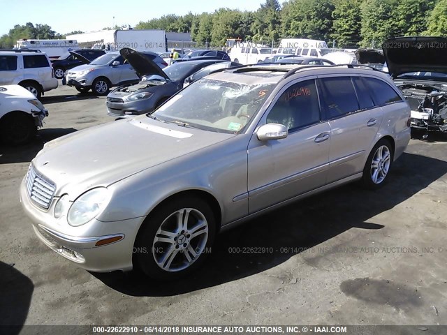 WDBUH83J85X170049 - 2005 MERCEDES-BENZ E 500 4MATIC TAN photo 2