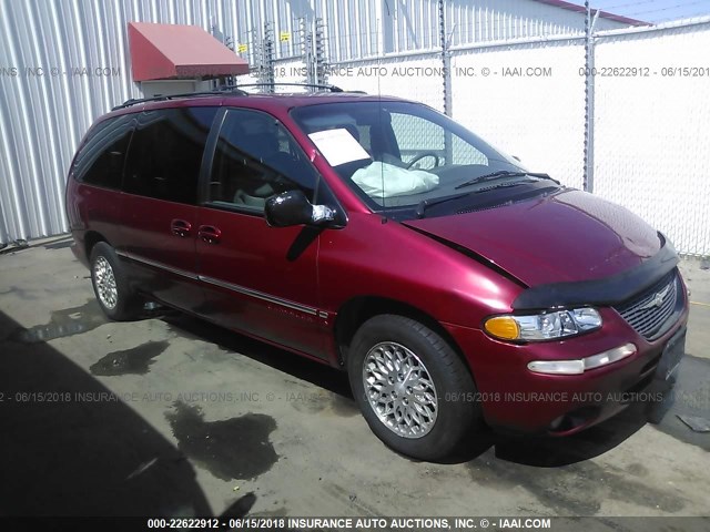 1C4GP54L8WB559949 - 1998 CHRYSLER TOWN & COUNTRY LX RED photo 1