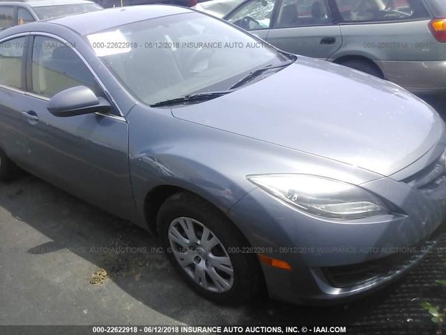 1YVHZ8BH9B5M02089 - 2011 MAZDA 6 I Gris photo 1