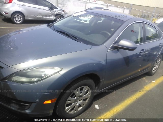 1YVHZ8BH9B5M02089 - 2011 MAZDA 6 I Gris photo 2