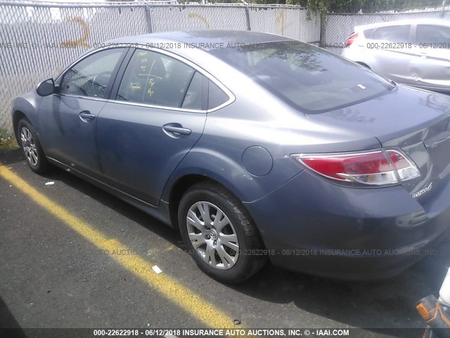 1YVHZ8BH9B5M02089 - 2011 MAZDA 6 I Gris photo 3