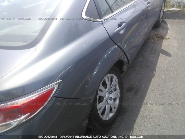1YVHZ8BH9B5M02089 - 2011 MAZDA 6 I Gris photo 6