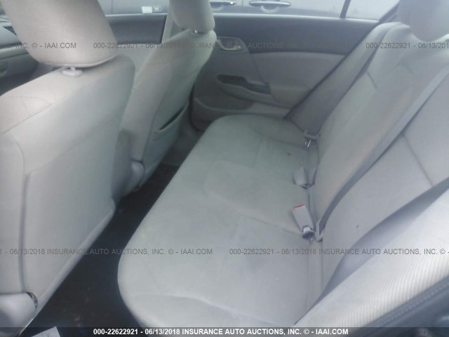 2HGFB2F62CH553648 - 2012 HONDA CIVIC HF GRAY photo 8